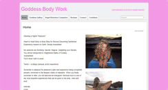 Desktop Screenshot of goddessbodywork.com